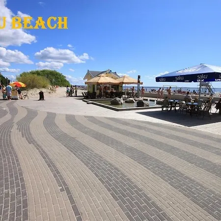 Beach With Sunny Terrace